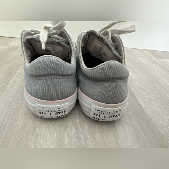 Converse All Star Madison Grey/Pink Girls Size 11 - Picture 4 of 10